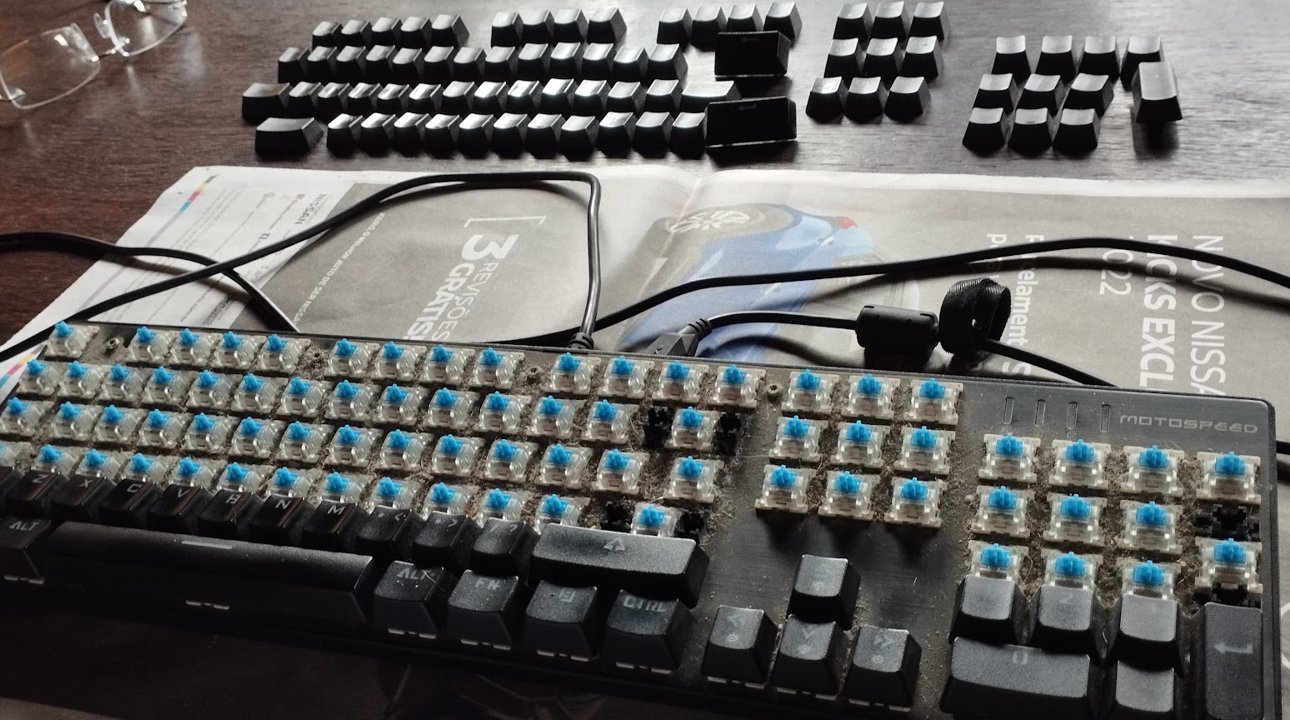 Menutenção em Teclados Mecânicos