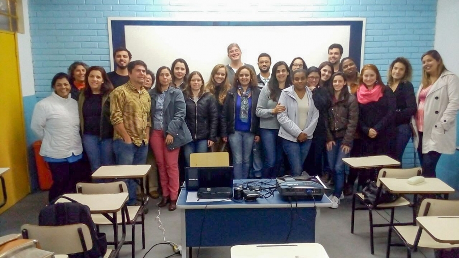 Turma do curso Neurociências x Educação, Friburgo, RJ<p> </p>